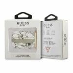 Guess GUAPHCHMAG Grey Marble Strap Collection Kryt AirPods Pro