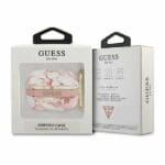 Guess GUAPHCHMAP Pink Marble Strap Collection Kryt AirPods Pro