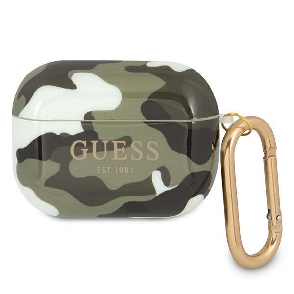 Guess GUAPUCAMA Black Camo Collection Kryt AirPods Pro