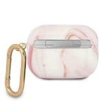 Guess GUAPUNMP Pink Marble Collection Kryt AirPods Pro