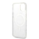Guess GUBPP14MHMEACSH White Marble MagSafe Kryt + Nabíječka iPhone 14 Plus