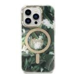 Guess GUBPP14XHJEACSA Green Jungle MagSafe Kryt + Nabíječka iPhone 14 Pro Max