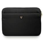 Guess GUCS13NTMLBK Black Nylon Triangle Logo Kryt MacBook Air 13"