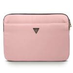Guess GUCS13NTMLLP Pink Nylon Triangle Logo Kryt MacBook Air 13"
