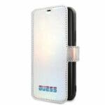Guess GUFLBKN65BLD Silver Book Iridescent Kryt iPhone 11 Pro Max