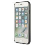 Guess GUHCI8G4GFGR Grey 4G Metal Gold Logo Kryt iPhone 7/8/SE 2020/SE 2022