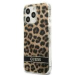 Guess GUHCP13LHSLEOW Brown Leopard Kryt iPhone 13 Pro