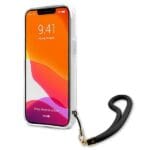 Guess GUHCP13LKCABBK Black Camo Strap Collection Kryt iPhone 13 Pro