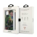 Guess GUHCP13SHFLSB Blue Flower Strap Kryt iPhone 13 Mini