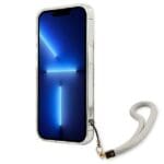 Guess GUHCP13SHFLSD Gold Flower Strap Kryt iPhone 13 Mini
