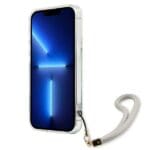 Guess GUHCP13XHFLSN Green Flower Strap Kryt iPhone 13 Pro Max