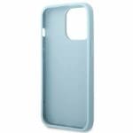 Guess GUHCP13XPS4MB Blue Saffiano 4G Small Metal Logo Kryt iPhone 13 Pro Max
