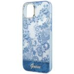 Guess GUHCP14MHGPLHB Blue Porcelain Collection Kryt iPhone 14 Plus