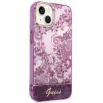 Guess GUHCP14MHGPLHF Fuschia Porcelain Collection Kryt iPhone 14 Plus