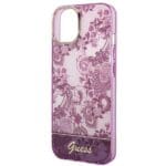 Guess GUHCP14MHGPLHF Fuschia Porcelain Collection Kryt iPhone 14 Plus