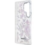 Guess GUHCS23LHCFWST White Flower Collection Kryt Samsung S23 Ultra