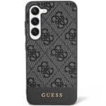 Guess GUHCS23MG4GLGR Black Hardcase 4G Stripe Collection Kryt Samsung Galaxy S23 Plus