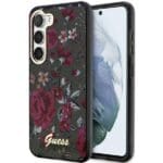 Guess GUHCS23MHCFWSA Kaki Flower Collection Kryt Samsung S23 Plus