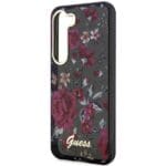 Guess GUHCS23MHCFWSA Kaki Flower Collection Kryt Samsung S23 Plus