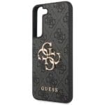 Guess GUHCS23S4GMGGR Grey HardCase 4G Big Metal Logo Kryt Samsung S23