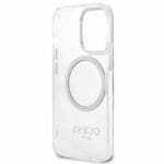Guess GUHMP13XHTRMS Silver Metal Outline Magsafe Kryt iPhone 13 Pro Max