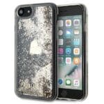 Guess GUOHCI8GLHFLGO Gold Glitter Charms Kryt iPhone 8/7/SE 2020/SE 2022