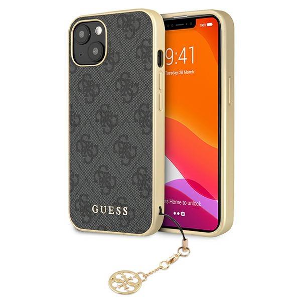 Guess GUHCP13MGF4GGR Charms Gray Kryt iPhone 13