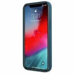 Guess Metal Script Blue Kryt iPhone 12 Pro Max