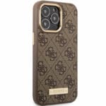 Guess PU 4G MagSafe Brown Kryt iPhone 13 Pro