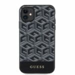 Guess PU G Cube MagSafe Black Kryt iPhone 11