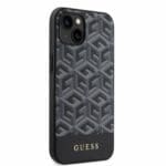 Guess PU G Cube MagSafe Black Kryt iPhone 14
