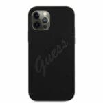 Guess Script Vintage Black Kryt iPhone 12 Pro Max