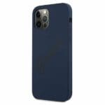 Guess Hardcase Script Vintage Blue Kryt iPhone 12 Pro Max