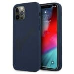 Guess Hardcase Script Vintage Blue Kryt iPhone 12 Pro Max