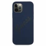 Guess Hardcase Script Vintage Blue Kryt iPhone 12 Pro Max