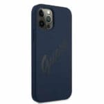Guess Hardcase Script Vintage Blue Kryt iPhone 12 Pro Max