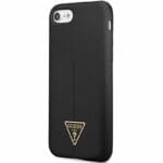 Guess Silicone Line Triangle Black Kryt iPhone 8/7/SE 2020/SE 2022
