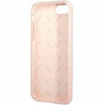 Guess Silicone Line Triangle Pink Kryt iPhone 8/7/SE 2020/SE 2022