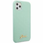 Guess Silicone Vintage Green Kryt iPhone 11 Pro