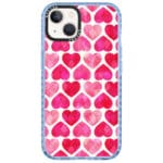 Hearts Pink Kryt iPhone 14 Plus