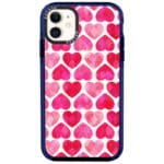 Hearts Pink Kryt iPhone 11