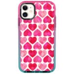 Hearts Pink Kryt iPhone 11