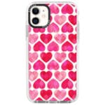 Hearts Pink Kryt iPhone 11