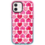 Hearts Pink Kryt iPhone 12/12 Pro