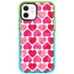 Hearts Pink Kryt iPhone 12 Mini
