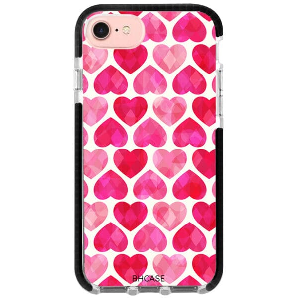 Hearts Pink Kryt iPhone 8/7/SE 2020/SE 2022
