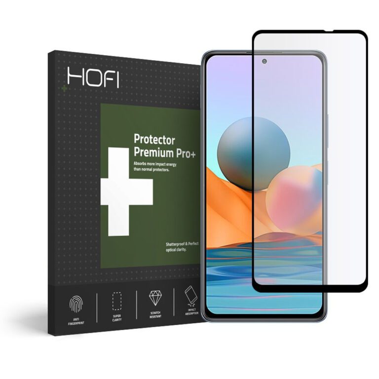 Hofi Glass Pro+ Black Xiaomi Redmi Note 10 Pro/10 Pro Max