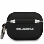 Karl Lagerfeld Head AirPods Pro Silicone Kryt Black