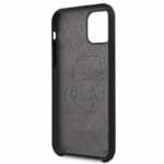 Karl Lagerfeld Iconic Full Body Silicone Black Kryt iPhone 11 Pro