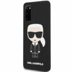 Karl Lagerfeld Iconic Full Body Silicone Black Kryt Samsung S20